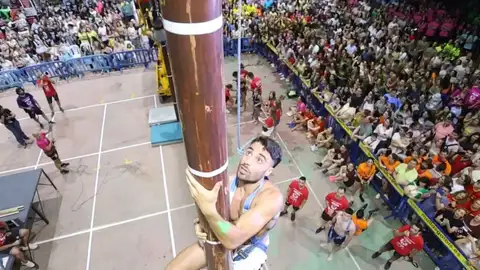 Imagen de un participante de Las Olimpiadas Rurales de los Pedroches en Añora, Córdoba Imagen de un participante de Las Olimpiadas Rurales de los Pedroches en Añora, Córdoba