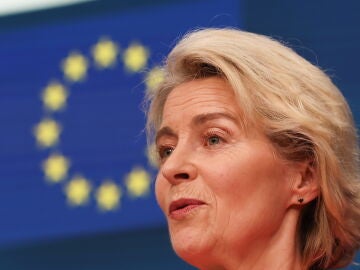 La presidenta de la Comisión Europea y candidata a repetir en el cargo, Ursula von der Leyen