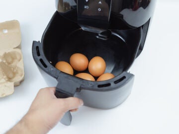 Huevos cocidos airfryer