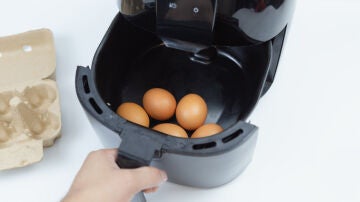 Huevos cocidos airfryer