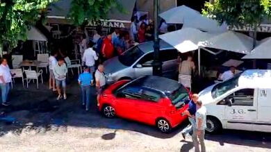 Conductor con 95 años atropella a las personas de una terraza en Vigo: 