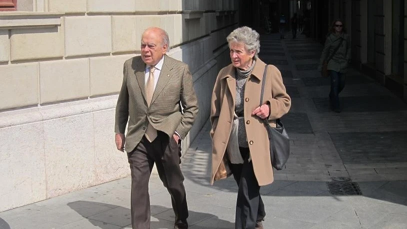 Jordi Pujol y Marta Ferrusola