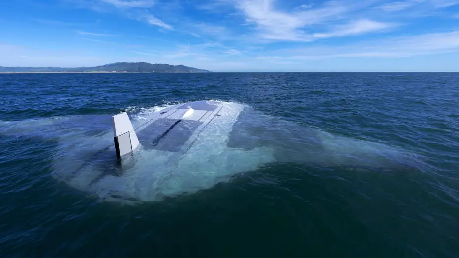 Imagen del dron submarino Manta Ray