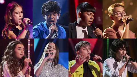 Estos son los ocho finalistas de La Voz Kids 2024 Estos son los ocho finalistas de La Voz Kids 2024