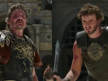 Pedro Pascal y Paul Mescal en Gladiator 2 Pedro Pascal y Paul Mescal en Gladiator 2