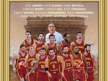 Los 12 jugadores de baloncesto de la Selección Española convocados para los Juegos Olímpicos