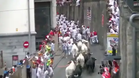 Vídeo | Así ha sido el tercer encierro de San Fermín 2024 Vídeo | Así ha sido el tercer encierro de San Fermín 2024