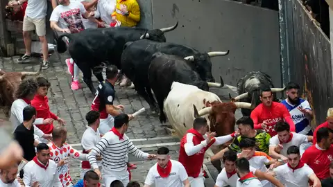 Tercer encierro de San Fermín 2024 Tercer encierro de San Fermín 2024