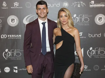Álvaro Morata y Alice Campello Álvaro Morata y Alice Campello