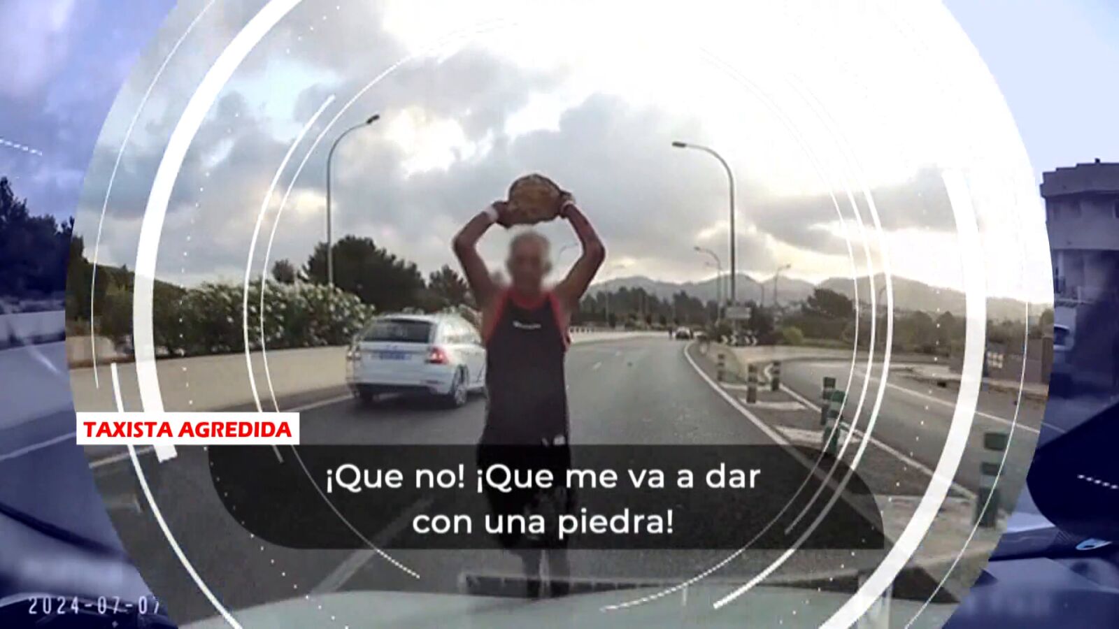 Brutal agresión a una taxista en Ibiza: 
