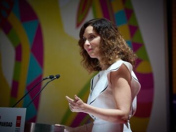 La presidenta de la comunidad de Madrid, Isabel Díaz Ayuso