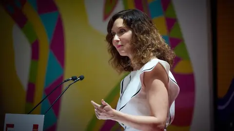 La presidenta de la comunidad de Madrid, Isabel Díaz Ayuso La presidenta de la comunidad de Madrid, Isabel Díaz Ayuso