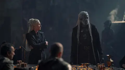 Rahenys Targaryen y Corlys Velaryon Rahenys Targaryen y Corlys Velaryon