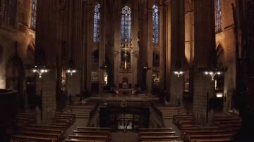El conjunto de vidrieras de la Catedral de Barcelona han sido reparados
