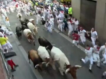 VÍDEO | Así ha sido el cuarto encierro de San Fermín 2024