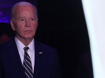 Joe Biden, durante la inauguración de la Cumbre de la OTAN en Washington