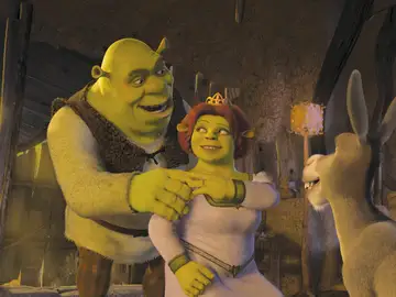 Shrek, Princesa Fiona y Asno Shrek, Princesa Fiona y Asno