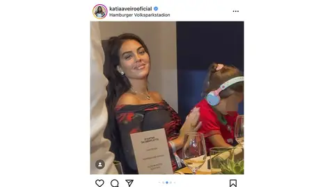 Georgina Rodríguez con su sobrina, hija de Katia Aveiro Georgina Rodríguez con su sobrina, hija de Katia Aveiro