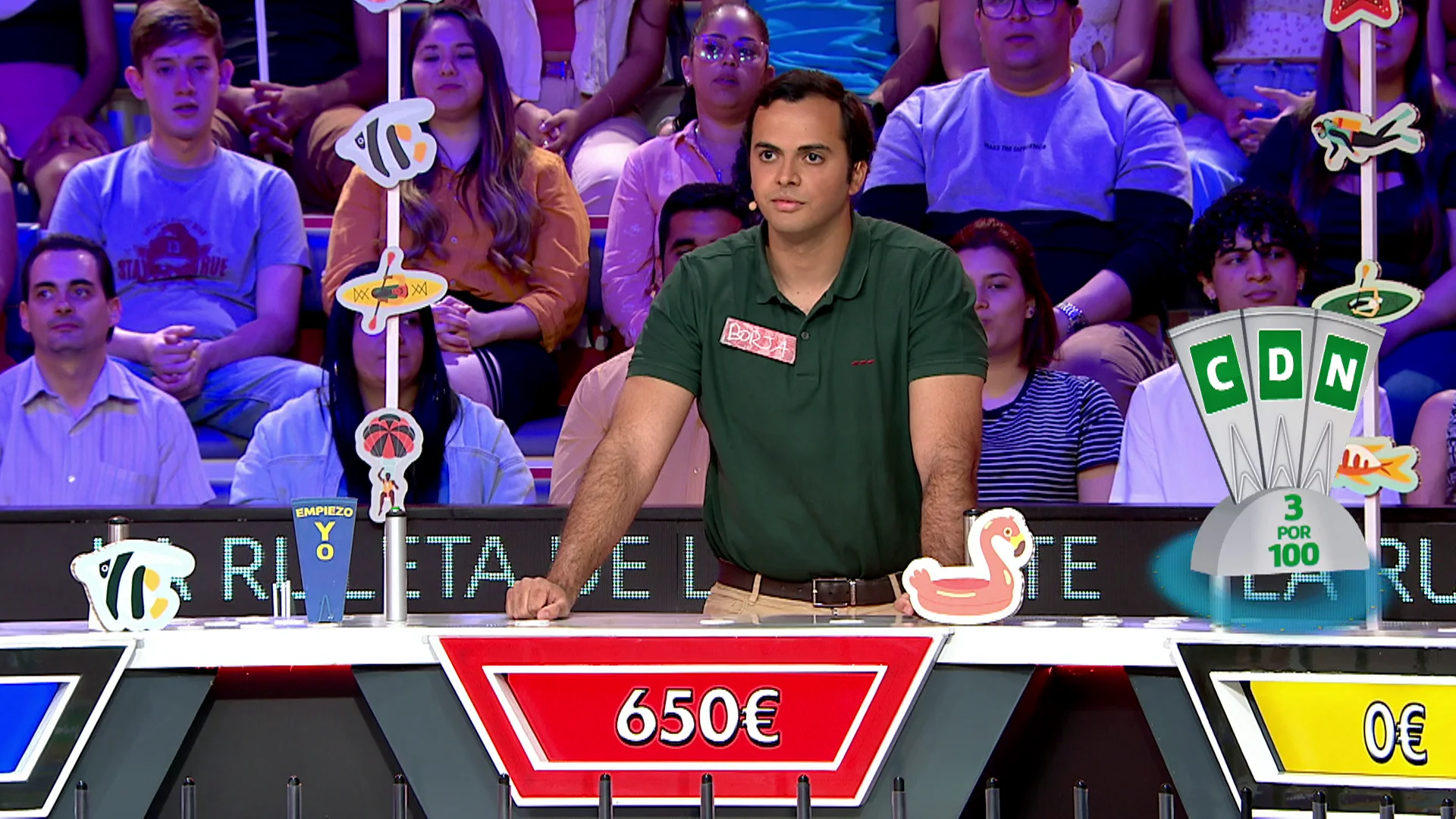 La suerte de Borja: consigue la gloria y acaba perdi&eacute;ndola un segundo despu&eacute;s