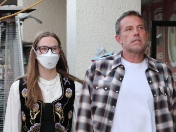 Ben Affleck y su hija Violet