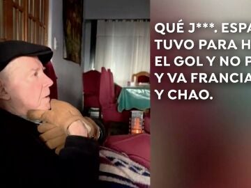 José Pontes, el abuelo gallego que sufre con 'La Roja' desde Argentina