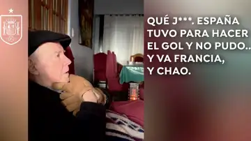José Pontes, el abuelo gallego que sufre con 'La Roja' desde Argentina