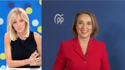 Cuca Gamarra con Susanna Griso Cuca Gamarra con Susanna Griso