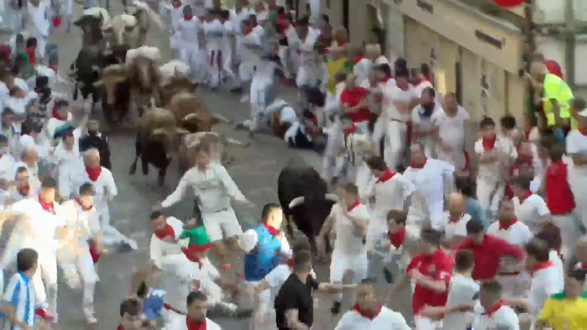 V&Iacute;DEO | As&iacute; ha sido el quinto encierro de San Ferm&iacute;n 2024