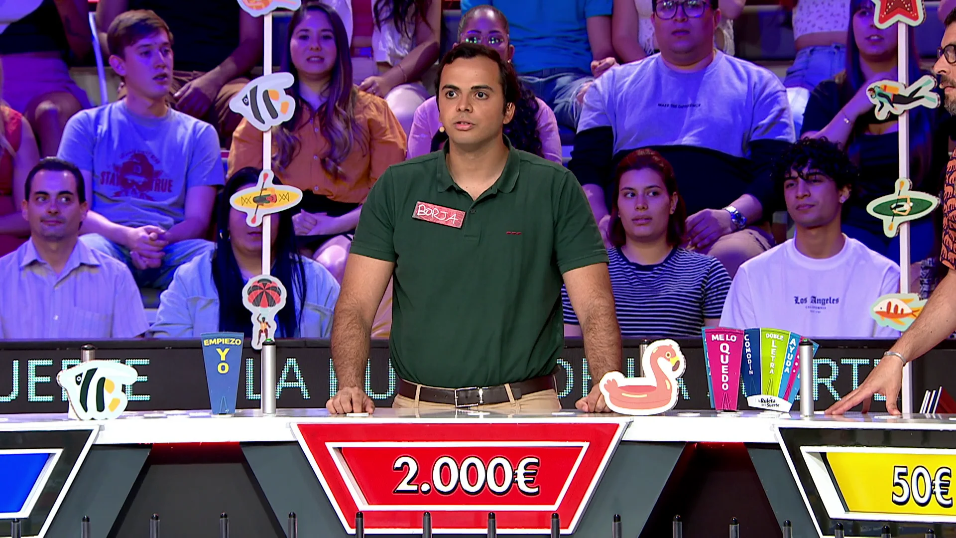 ¡Parece que Borja ha remontado su jugada, pero hay sorpresa al final del panel…! ¡Parece que Borja ha remontado su jugada, pero hay sorpresa al final del panel…!