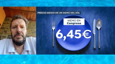 Polémica por los precios del menú en el Congreso: ¿Sufren los políticos las subidas de precios?