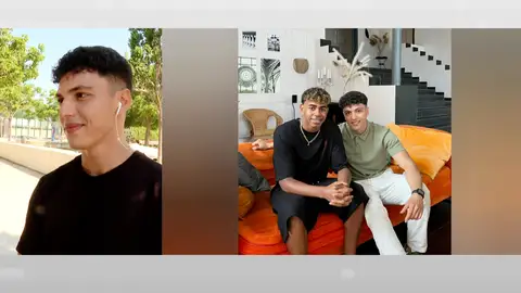 El peluquero de Lamile Yamal. El peluquero de Lamile Yamal.