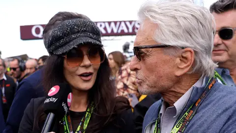 Catherine Zeta-Jones y Michael Douglas Catherine Zeta-Jones y Michael Douglas