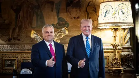 Viktor Orban y Donald Trump Viktor Orban y Donald Trump
