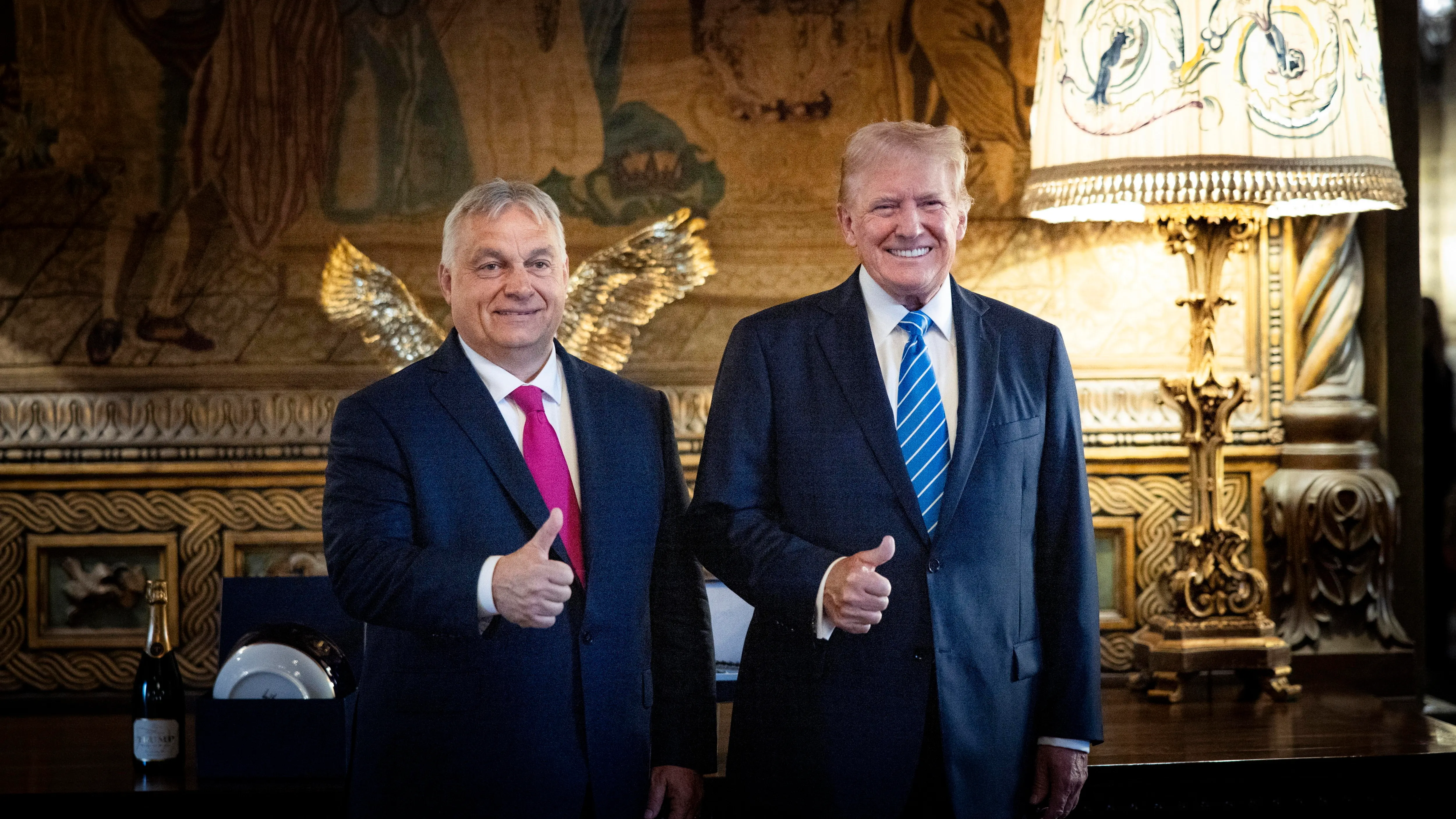 Viktor Orban y Donald Trump Viktor Orban y Donald Trump