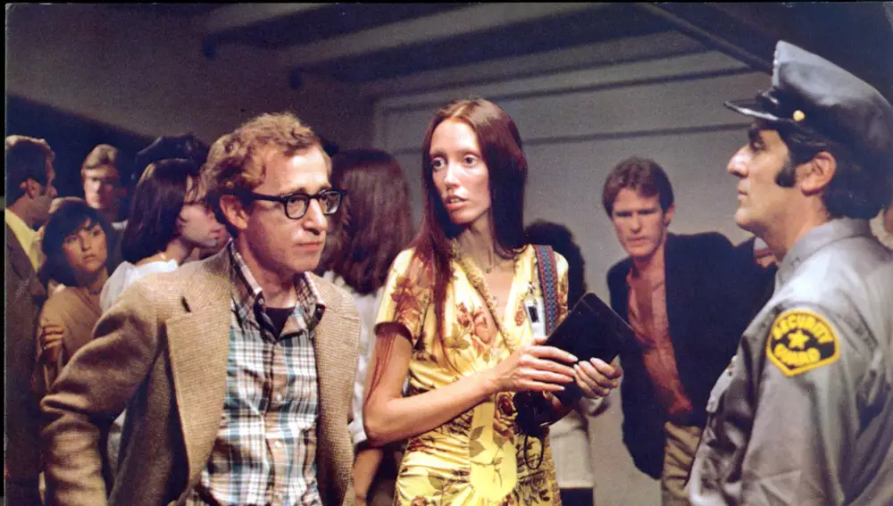 Woody Allen y Shelley Duvall en Annie Hall Woody Allen y Shelley Duvall en Annie Hall