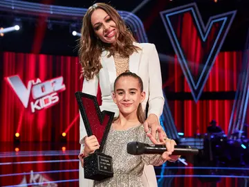 Alira se corona como la mejor voz y da a Bisbal su segunda victoria en La Voz Kids  Alira se corona como la mejor voz y da a Bisbal su segunda victoria en La Voz Kids