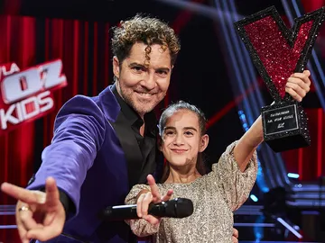 Alira Moya gana La Voz Kids 2024 en el equipo de David Bisbal Alira Moya gana La Voz Kids 2024 en el equipo de David Bisbal