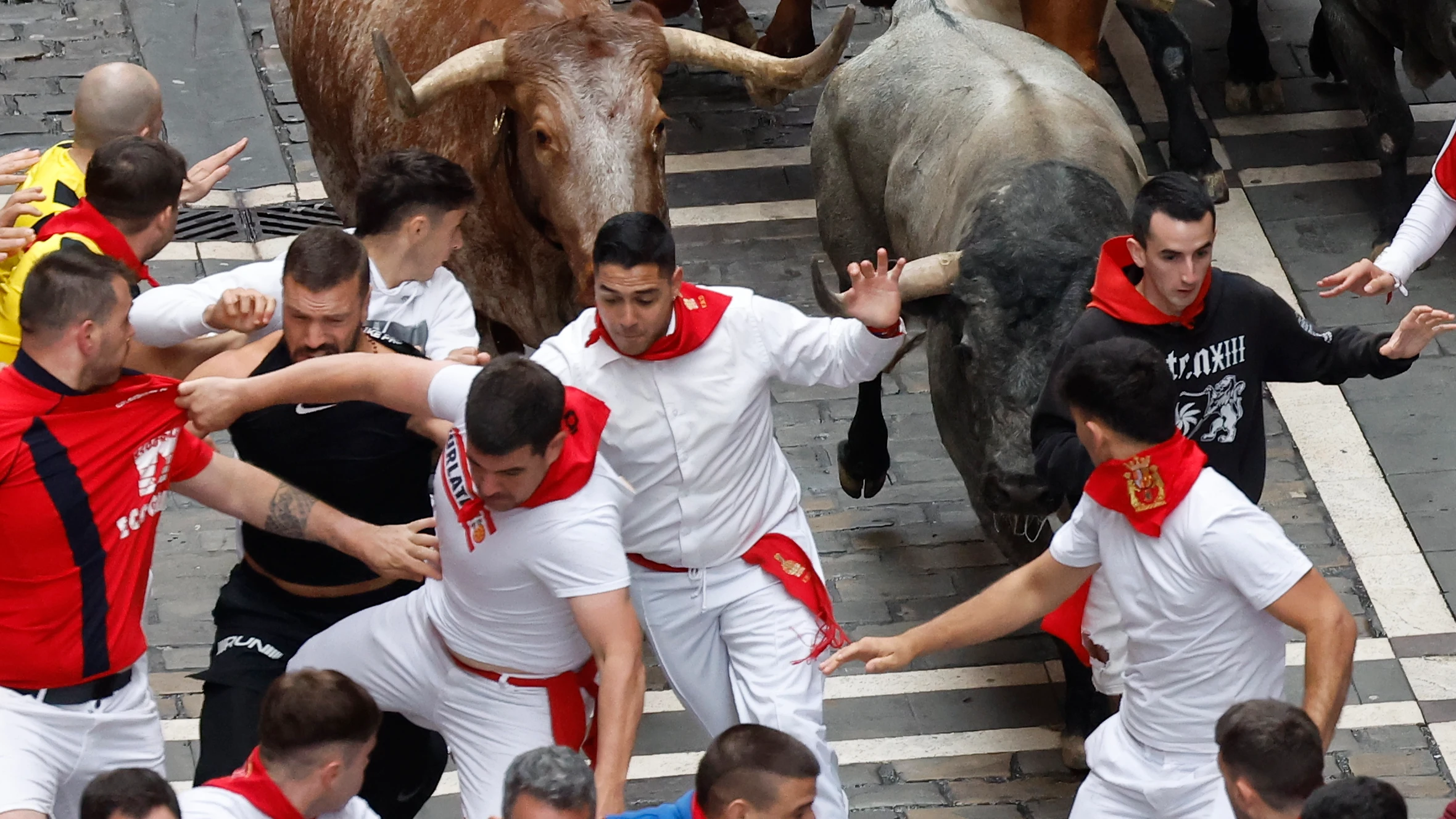 S&eacute;ptimo encierro Sanfermines
