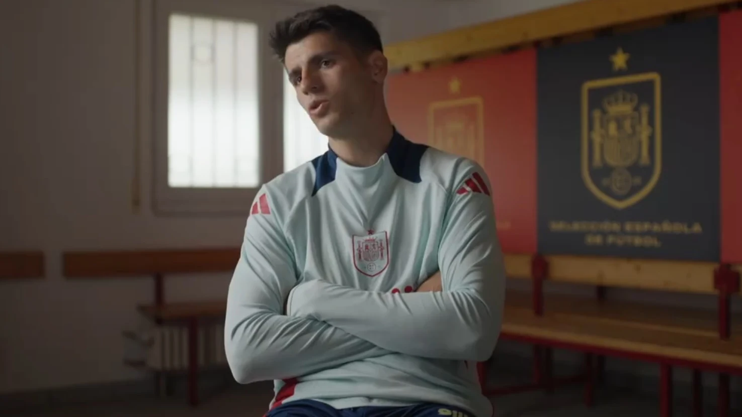 Álvaro Morata, capitán de la selección española de fútbol Álvaro Morata, capitán de la selección española de fútbol