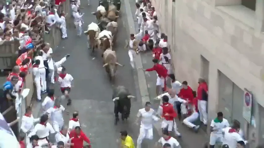 Octavo encierro de San Ferm&iacute;n 2024