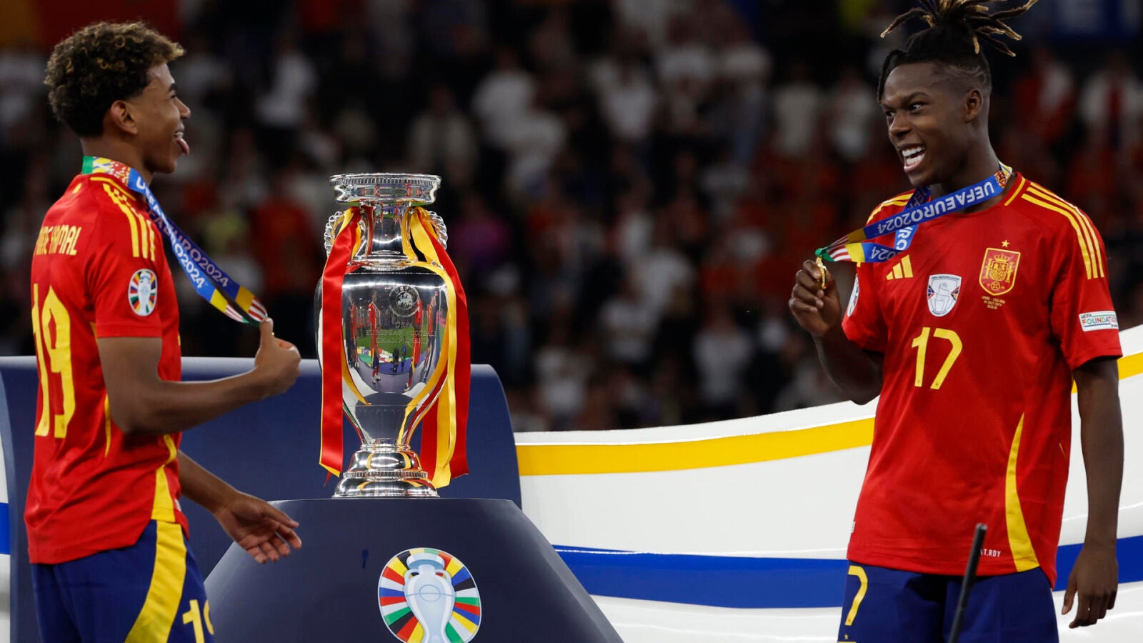  Nico Williams, Lamine Yamal y Rodri se llevan los reconocimientos individuales de la Eurocopa