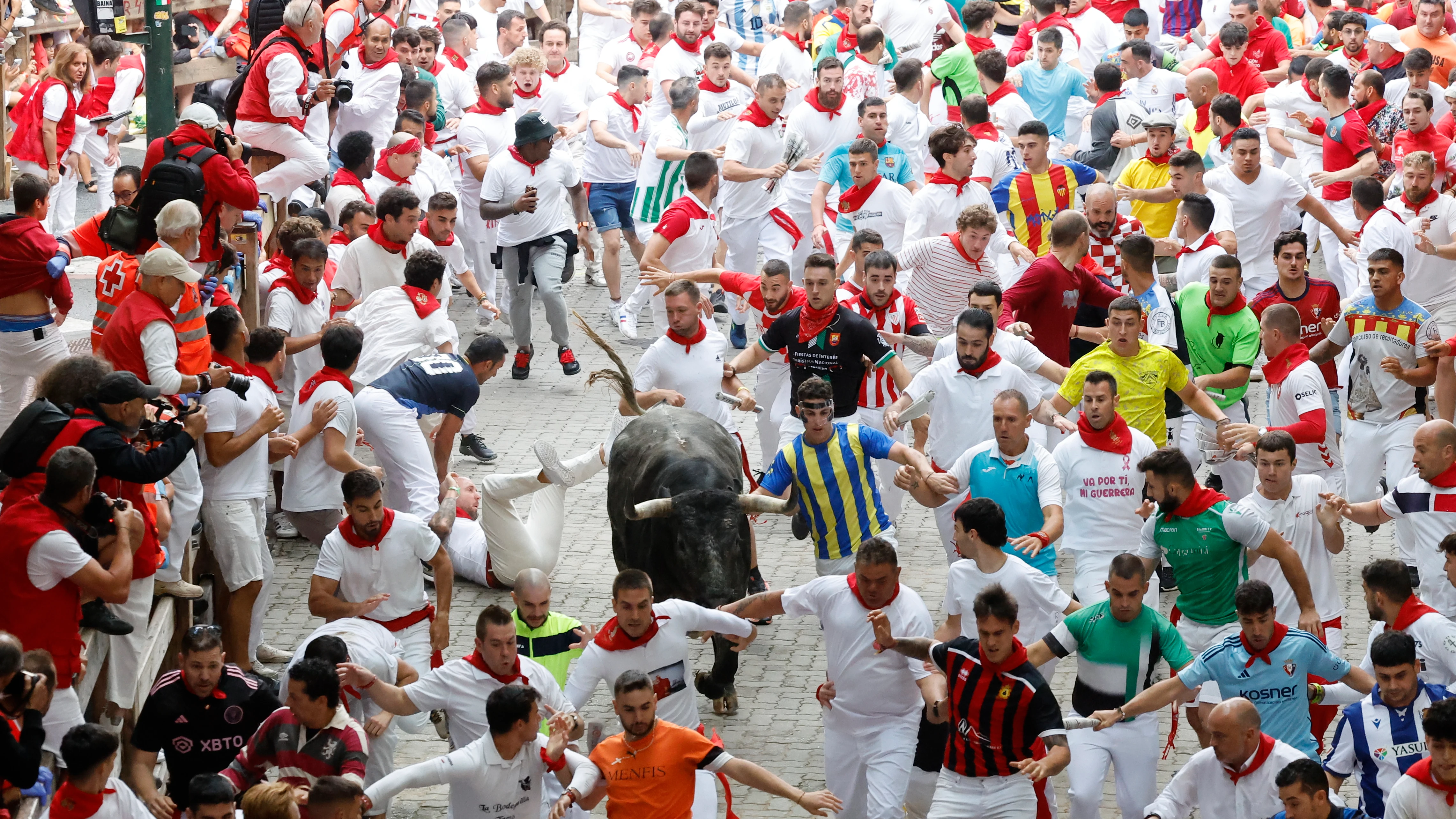 Último encierro de los Sanfermines 2024 Último encierro de los Sanfermines 2024