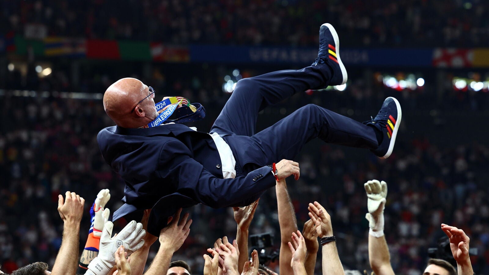 Luis de la Fuente y la gloria de la Eurocopa: 