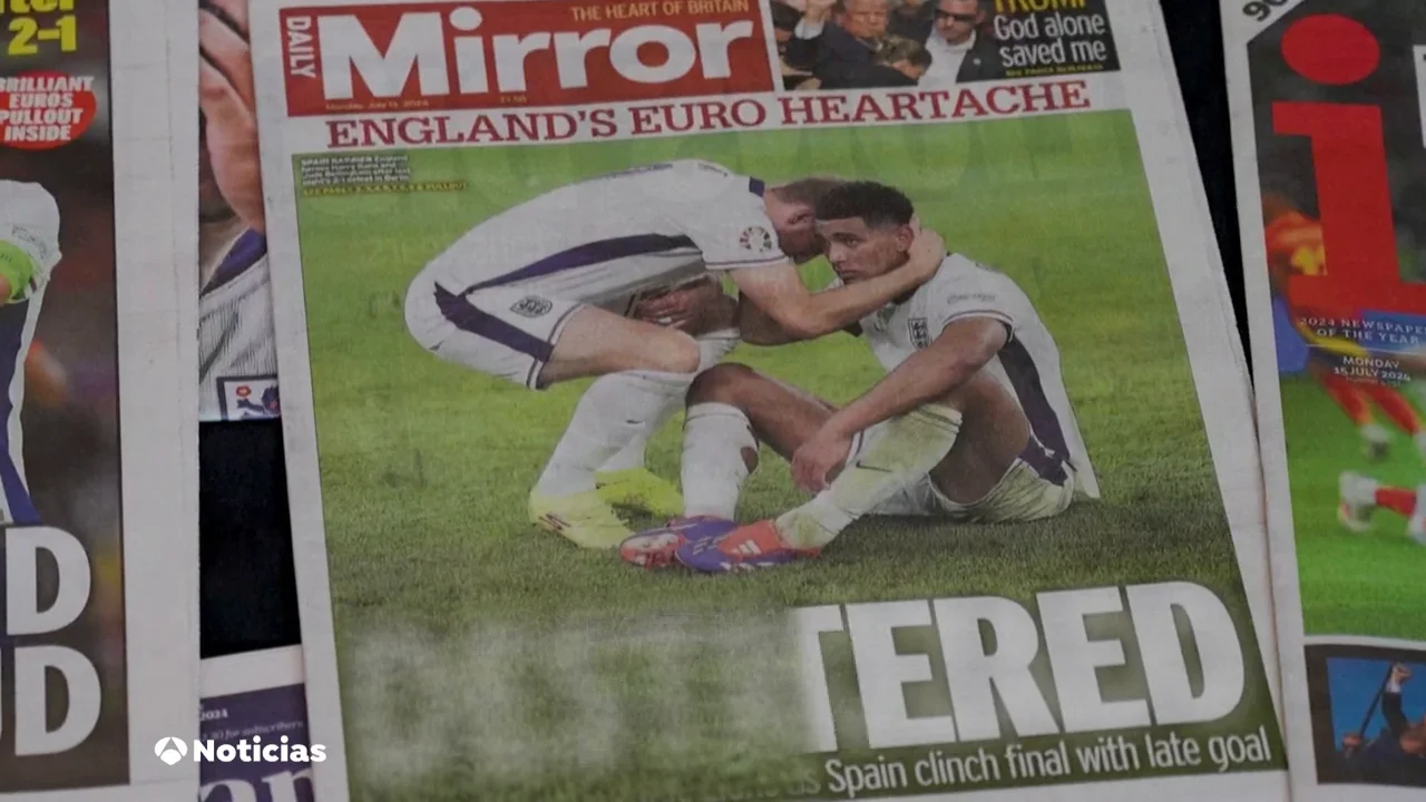 As&iacute; titula la prensa brit&aacute;nica