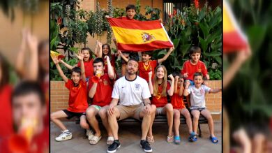 Una familia dividida en final de la Eurocopa: 