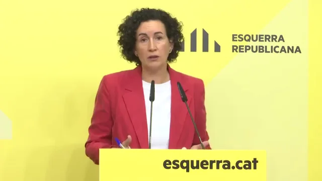 Marta Rovira, secretaria general de ERC Marta Rovira, secretaria general de ERC