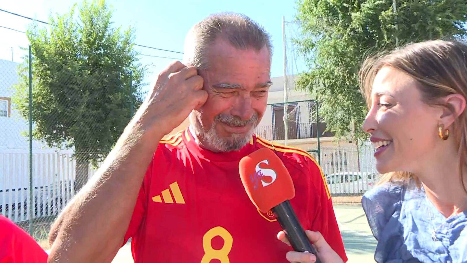 Familia de Fabián, emocionados tras la victoria de España en la Eurocopa: 