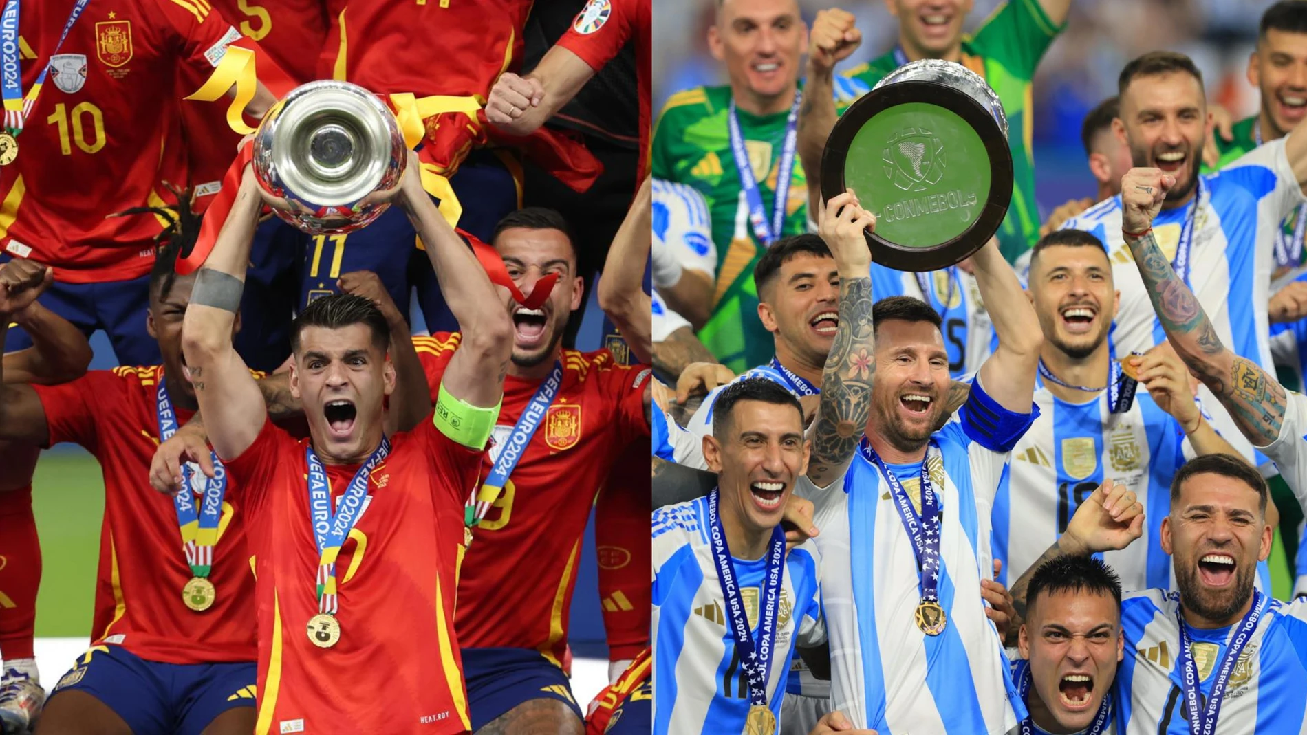 España-Argentina se enfrentarán en la Finalissima España-Argentina se enfrentarán en la Finalissima