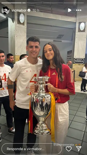 Victoria Federica con Álvaro Morata Victoria Federica con Álvaro Morata