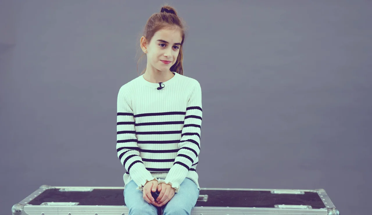 Alira Moya, talent de La Voz Kids 2024